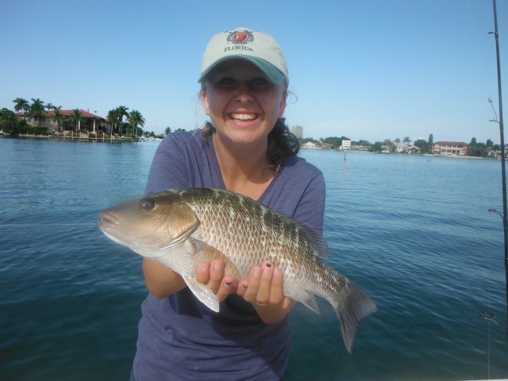 What size hooks are best for mangrove snapper and sheepshead