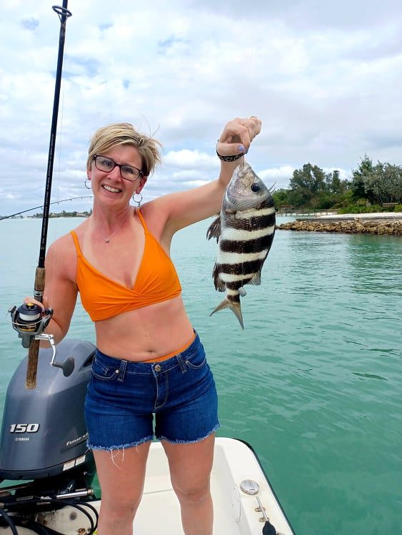 The Best Rig For Catching Sheepshead Around Heavy Structure
