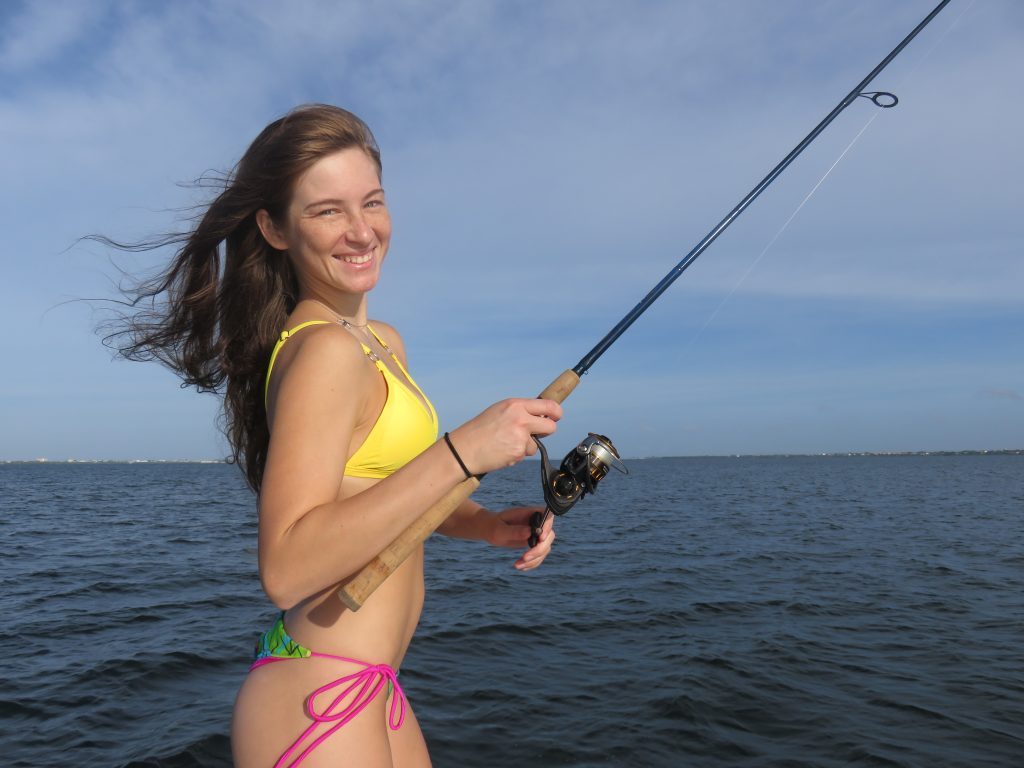 Bikini fishing
