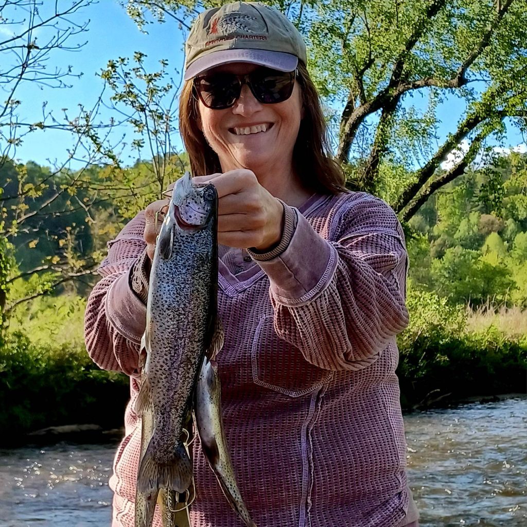 fly fishing in Franklin North Carolins