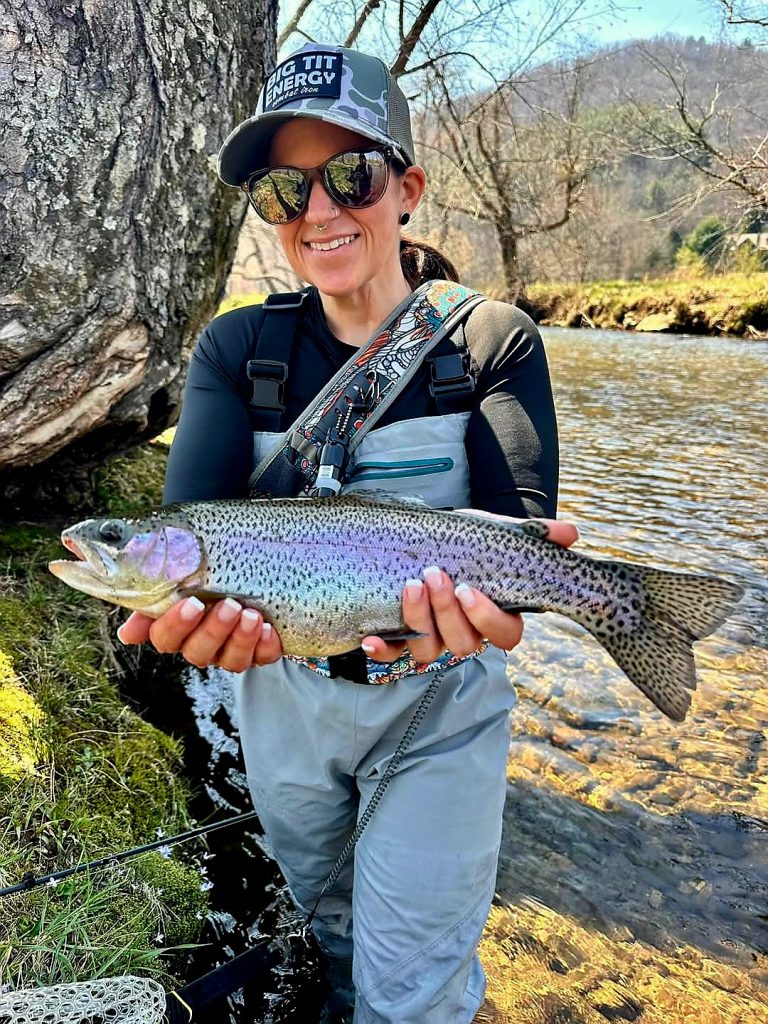 Trout fishing in Franklin nc