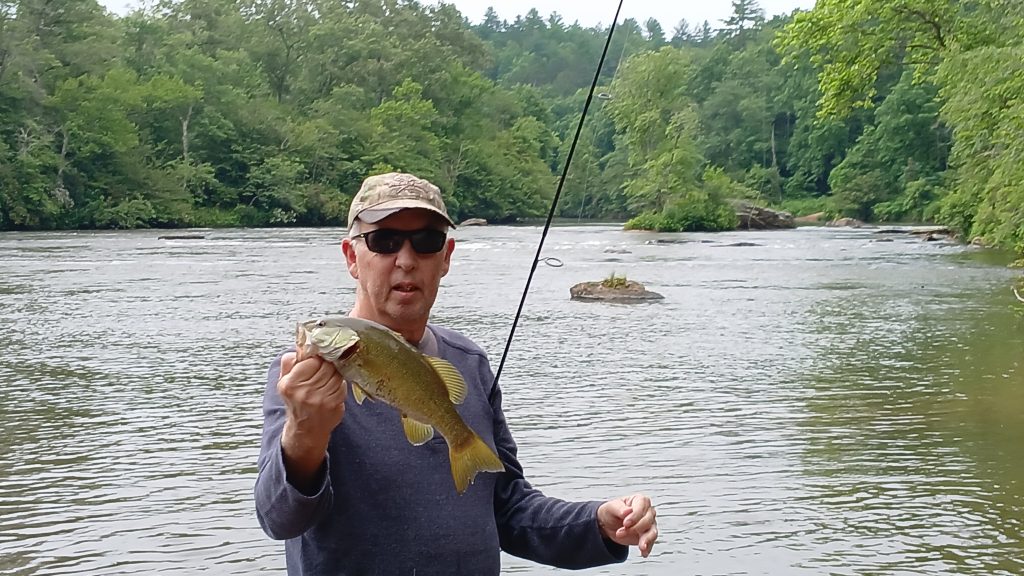 Franklin NC smallmouth bass