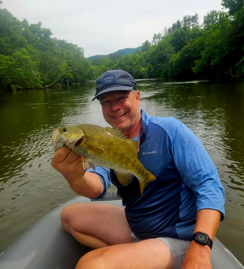 Franklin NC smallmouth bass